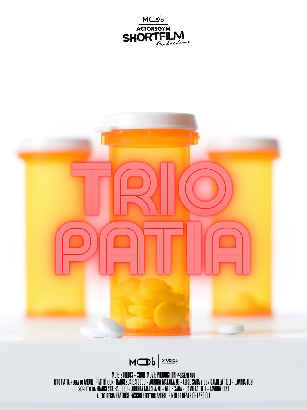 Locandina del cortometraggio Trio Patia