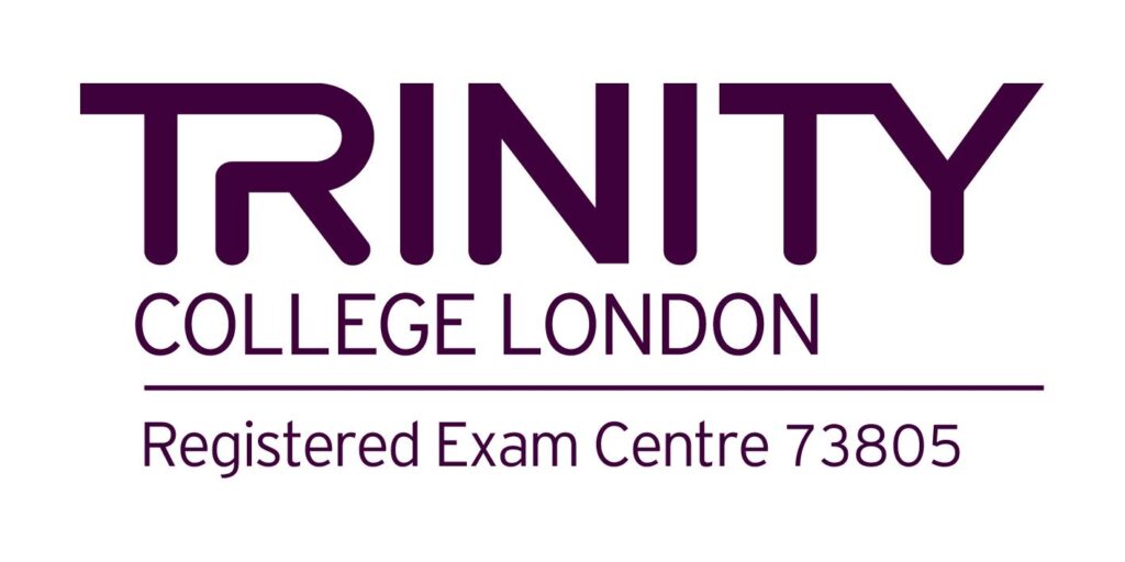 Logo Trinity College London - Registered Exam Centre 73805, certificazione Mob Studios ActorsGym